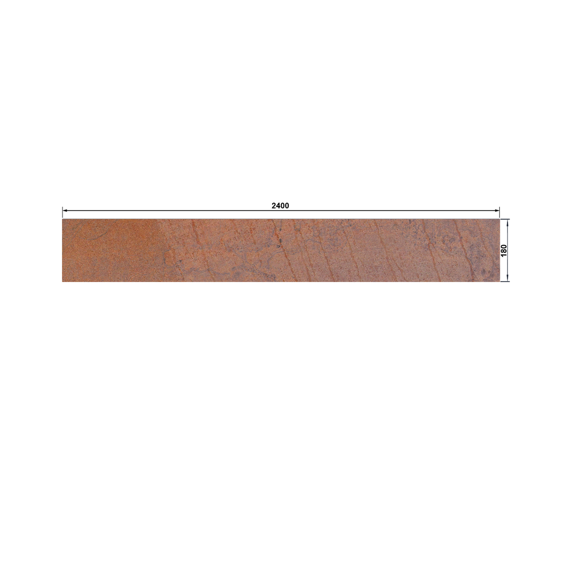 Rabattkant Basic - Hellängd